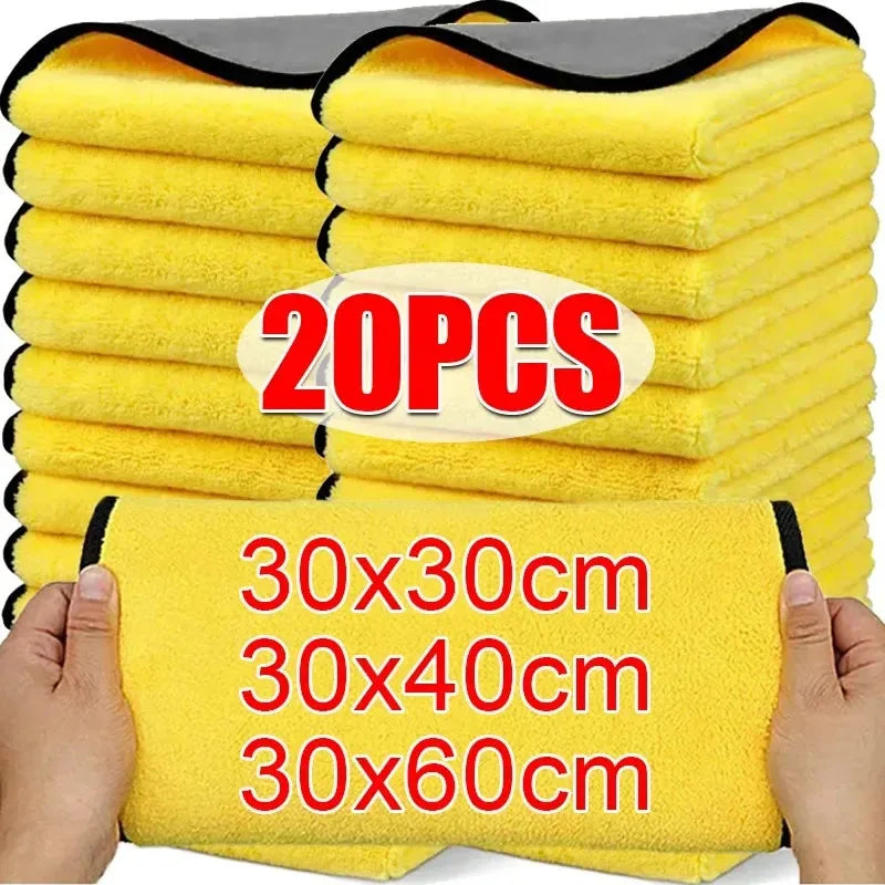 Wholesale Double Sides Car Microfiber