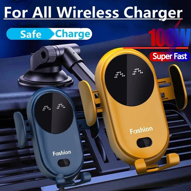 FASHION -Suporte para  celular + carregador por indução 100W