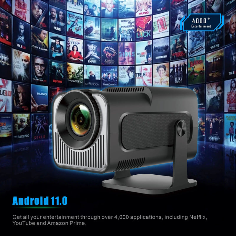 Projetor portatil 4k ZDSSY HY300 Android 11.0