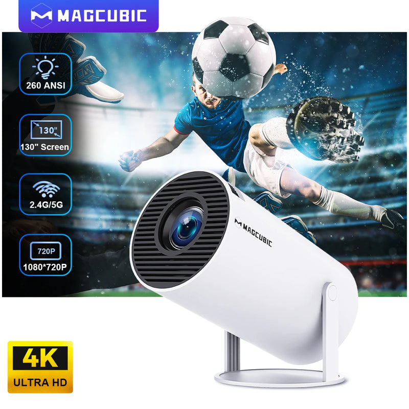 Projetor magcúbico hy300 pro 4k