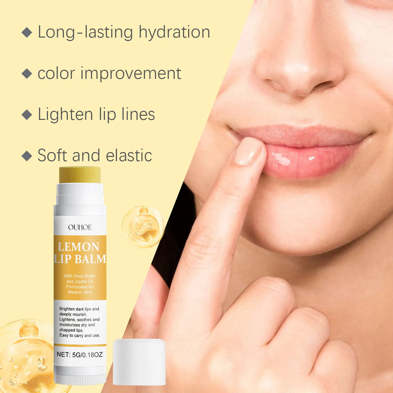 Vitamina c remover bálsamo labial escuro clarear melanina