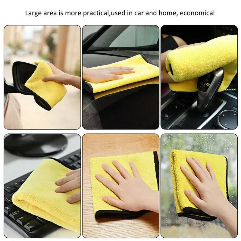 Wholesale Double Sides Car Microfiber