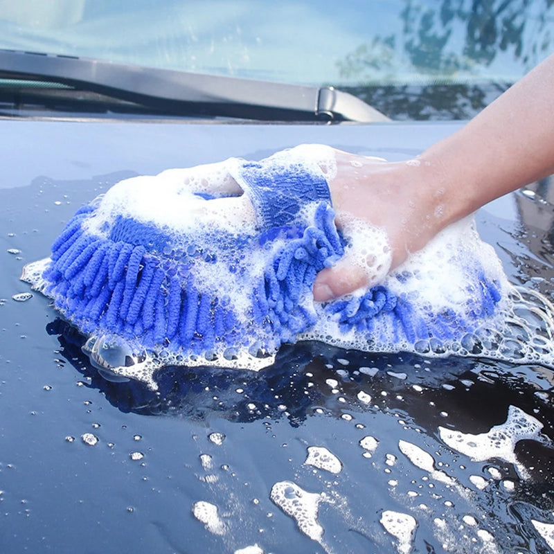 Bucha de microfibras para lavagem de carros