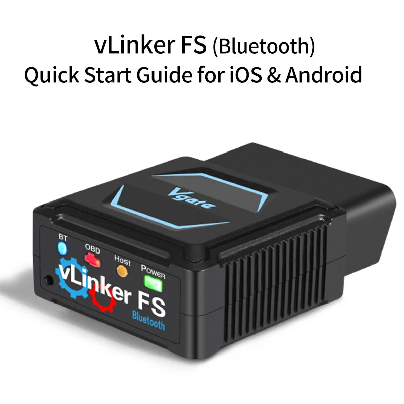 Professional vLinker FS OBD2 obd2 PLUS OBD2 Scanner ferramenta de diagnóstico