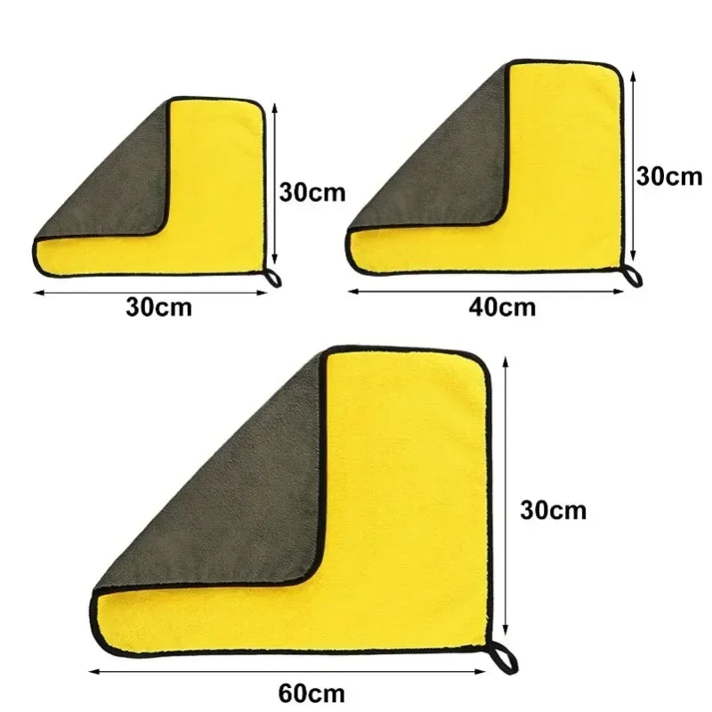 Wholesale Double Sides Car Microfiber